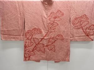 大正ロマン　本総絞り　枝葉模様絵羽織